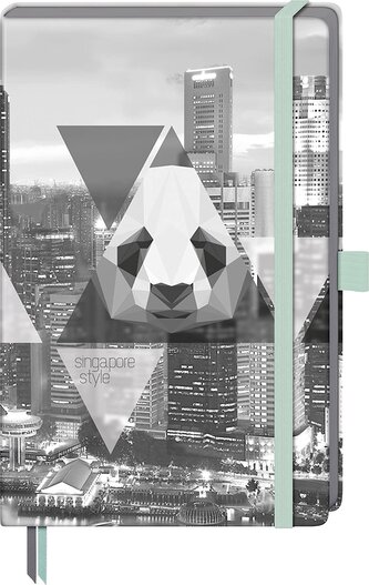 Poznámkový blok Kompagnon A5, čtverečkovaný