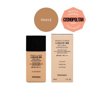 WHAMISA BIO BB krém SPF50+ Tan Beige