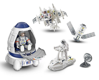 Vesmírný set s 2 figurkami 8 cm
