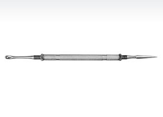 076 MAGNUM zařízení pro odstranění černé tečky, nerezová ocel 17 cm, 3 dílný
