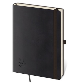 PURE DISTRICT ORIGIN Zápisník černý