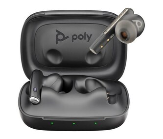 Poly Voyager Free 60 MS Teams bluetooth headset, BT700 USB-A adaptér, nabíjecí pouzdro, černá