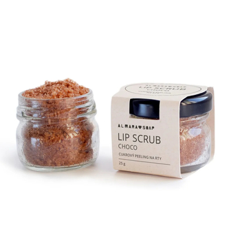 Almara soap COCOA LIPS přírodní scrub na rty s chutí a vůní kakaa 25 g
