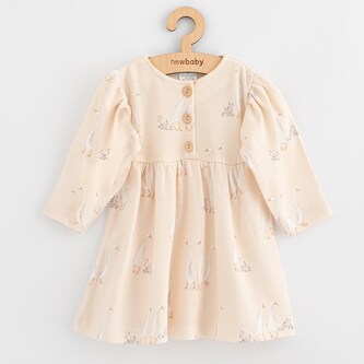 Kojenecké bavlněné šaty New Baby Husičky - velikost 62 (3-6m)