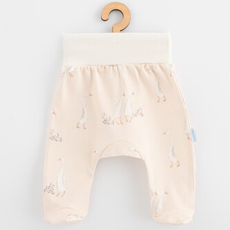 Kojenecké bavlněné polodupačky New Baby Husičky - velikost 80 (9-12m)