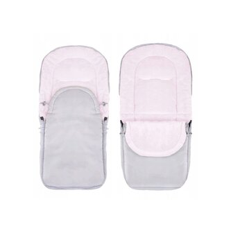 Zimní fusak 4v1 SPRINGOS IGLU světle šedý/růžový