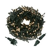LED łańcuch świetlny - 31,5 m, 500 LED, IP44, ciepła biała
