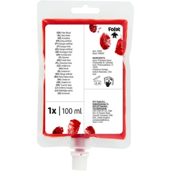 Falešná krev - Infuze 100 ml Falešná krev - Infuze 100 ml