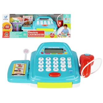 Modrá kasa s příslušenstvím