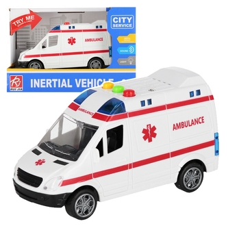 Auto záchranka se světlem a zvukem