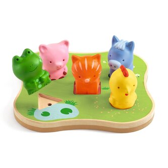 DJECO Zvuková vkládačka Caconimo