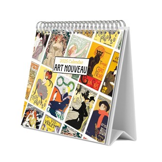 Kalendář 2025 Art Nouveau, 19,5 x 16 cm