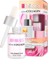 Agiva CollagenActive Anti age sérum proti vráskám s kolagenem a růžovou vodou 30 ml