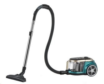 EUREKA Bezsáčkový vysavač AK10 PRO- motor 800W; hluk 80dBA; kovová teleskopická tyč;  nádoba 2,2l; akční rádius 7,5m;