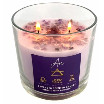 ARÔME Elements vonná svíčka ve sklenici 300g Vzduch