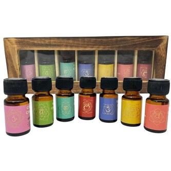 ARÔME Chakra vonný olej - 10 ml, sada 7 ks