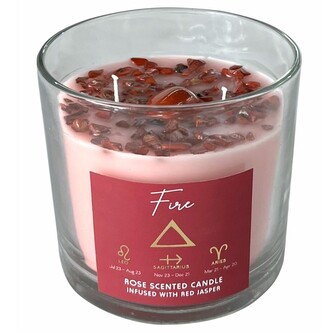 ARÔME Elements vonná svíčka ve sklenici 300g Oheň