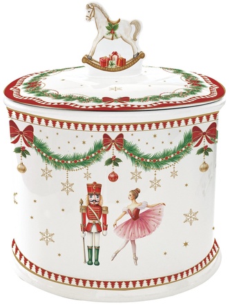 Porcelánová dóza Magie De Noel