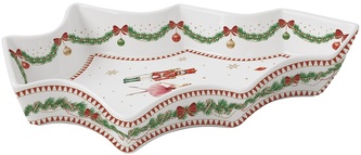 Porcelánový servírovací talíř Magie De Noel