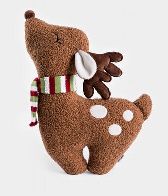 Vánoční tvarovaný polštář | ZOEY | ve tvaru srnky | 38x48 cm | 709371