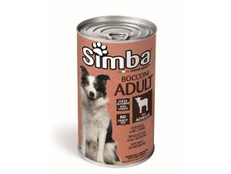 SIMBA Dog  Jehněčí kousky 1230g/12bal