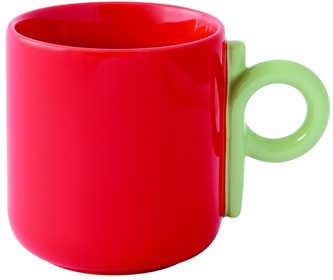 Porcelánový hrnek Creative Coloured Red