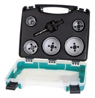 WOLFCRAFT - Nástavec BiM pro vrtací korunku 35-68mm, sada 6ks