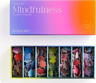 GALISON Puzzle Jessica Poundstone: 7 dní rozjímání 7v1 (7x70 dílků)