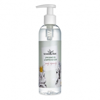 Organický sprchový gel a šampon na vlasy 250ml Soaphoria