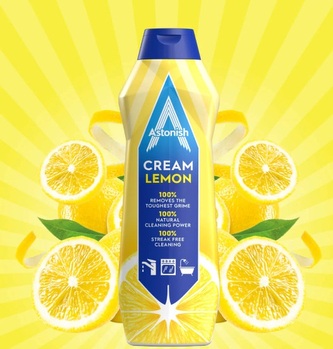 Krémový čistič Lemon Fresh s vůní citrusu 500ml Astonish