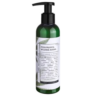Organický posilující bylinný kondicionér 200ml CBD apothecary