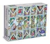 GALISON Puzzle Meowsterpiece: Strop Sixtínské kaple 2000 dílků
