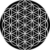 ARTEMISS Květ života - plastová šablona 466 Rozměr: GS 14,5x14,5