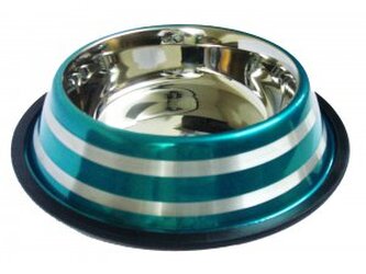 Miska nerez LINE tyrkysová 1,55l/22cm(48)