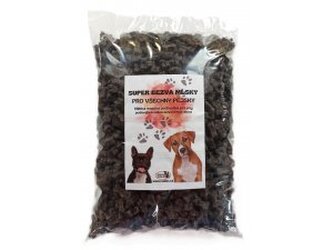 Kostičky drštka 2,5kg  sáček - poloměkký pamlsek