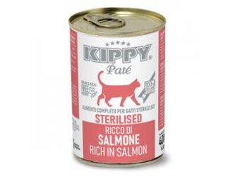 KIPPY Cat sterilised  losos 400g/24kart.