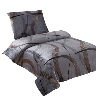 Jahu Povlečení mikroflanel Gold Ribbon 140x200, 70x90 cm