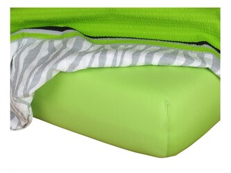 Dadka Jersey prostěradlo kiwi  80x220x20 cm