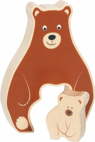 Układanka drewniana Stojący Niedźwiedź Goki