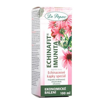 Echinafit® imunita, originální bylinné kapky, 100 ml Dr. Popov