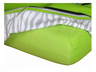 Dadka Froté prostěradlo kiwi 35x75x2 cm do kočárku