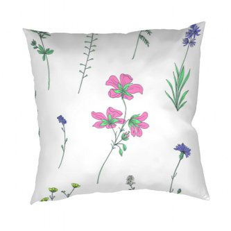 Dadka Povlak na polštář krep Herbal starorůžový 40x40 cm