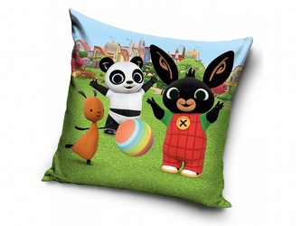 Carbotex Povlak na polštářek Zajíček Bing Hra s míčem 40x40 cm