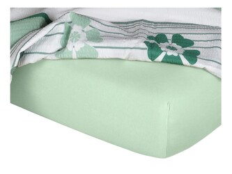 Dadka Jersey prostěradlo mentol 60x120x10 cm