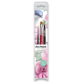 Sada štětců da Vinci Botanical Art Synthetics souprava, 3 ks Sada štětců da Vinci Botanical Art Synthetics souprava, 3 ks