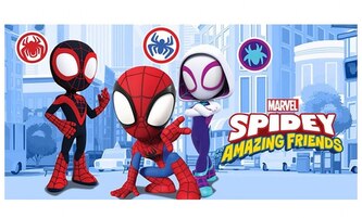 Carbotex Osuška Spidey Malí Hrdinové 70x140 cm