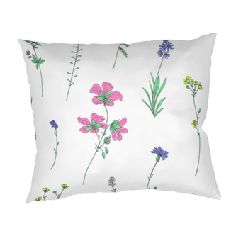 Dadka Povlak na polštář krep Herbal starorůžový 50x70 cm