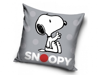 Carbotex Polštářek Snoopy grey 40x40 cm