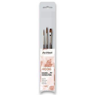 Sada štětců da Vinci Colineo Synthetics souprava, 3 ks Sada štětců da Vinci Colineo Synthetics souprava, 3 ks