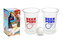 Beer Pong Party Game sada 12 kelímků a 2 míčků (14 ks)
